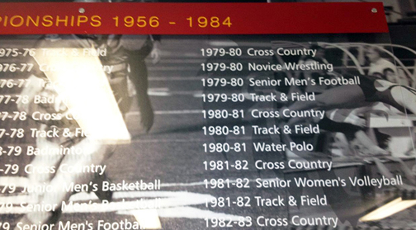 Strathcona Championships 1956-1984